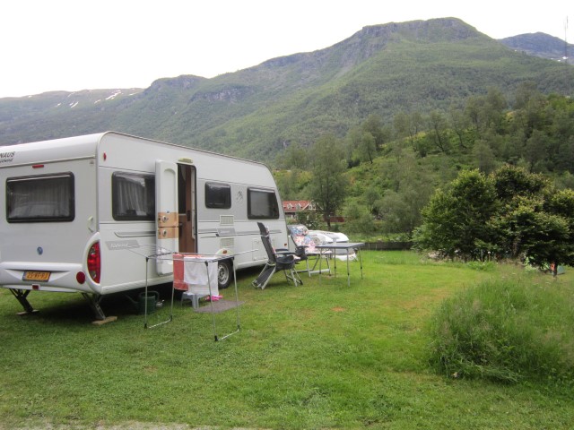 Noorwegen, Flam, Camping